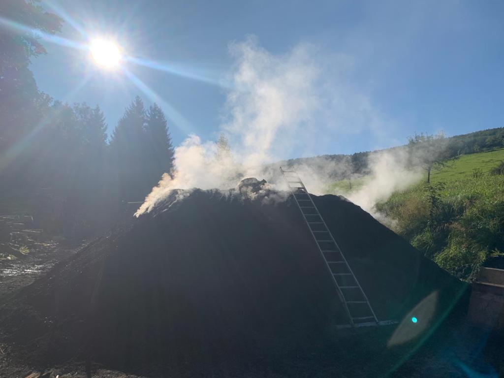Ferienwohnung Waldkoehlerei Michelbach Bagian luar foto